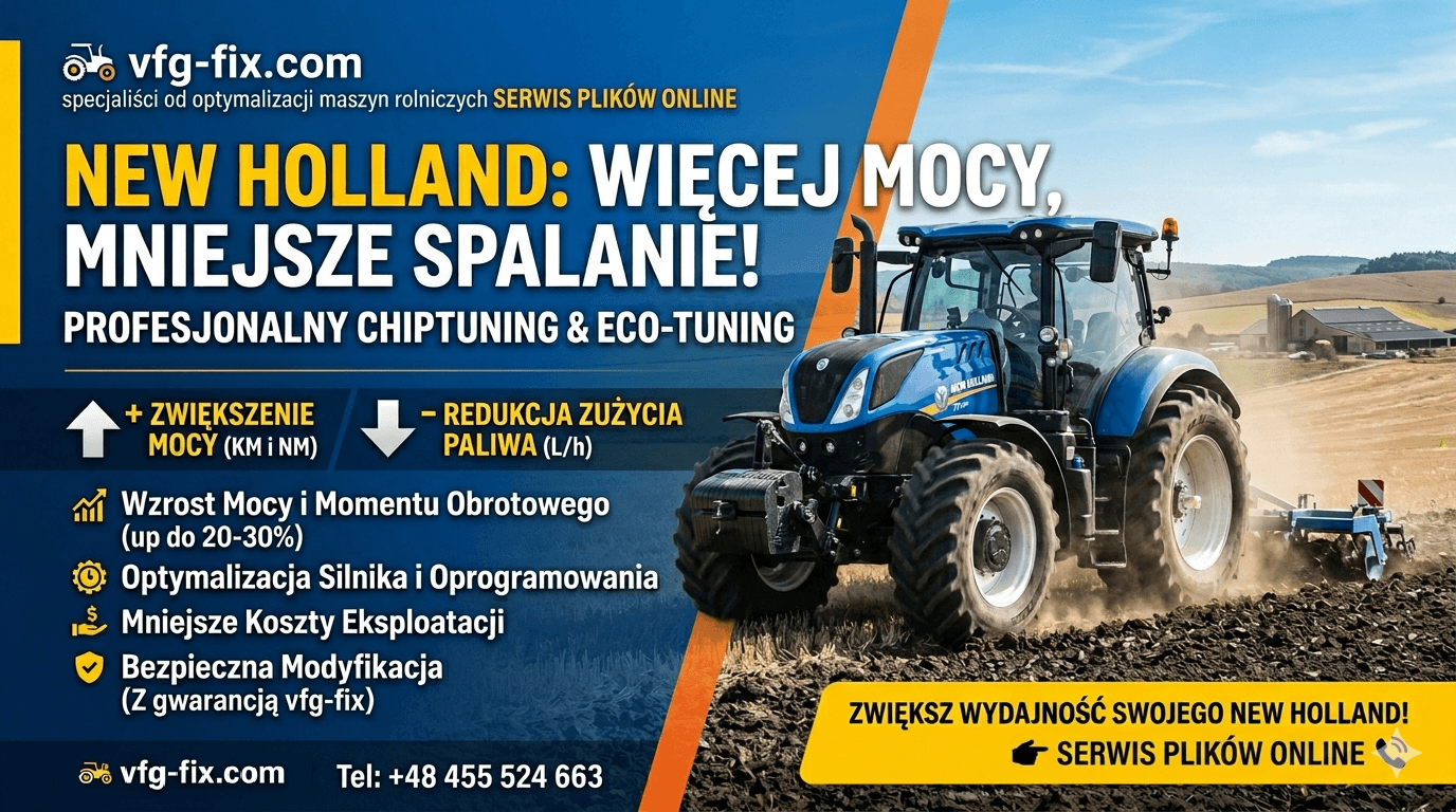 New Holland — więcej mocy, mniejsze spalanie